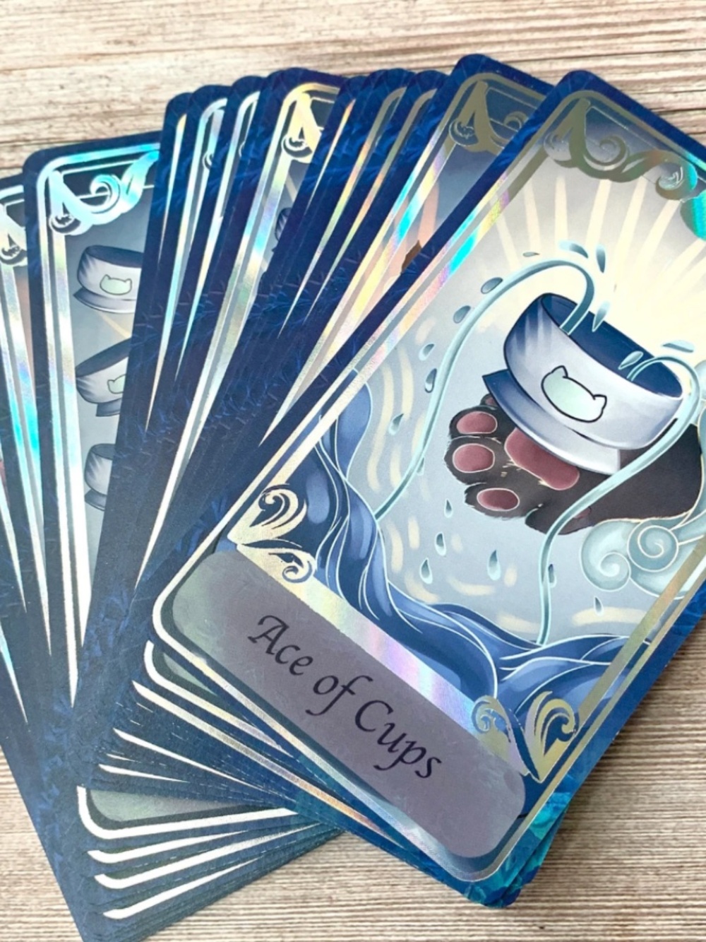 Crooked Cat Tarot Card Deck with Guidebook - Picture 2 of 3